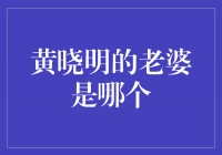 黄晓明的婚姻故事：揭秘他与谢娜的爱情传奇