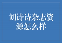 《揭秘刘诗诗杂志资源：品质与选择的完美结合》