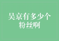 吴京：华语动作片之王！他的粉丝有多少？