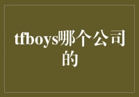 TFBOYS的所属公司是哪个？