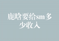 鹿晗与SM娱乐的合作：揭秘收入背后的数字密码