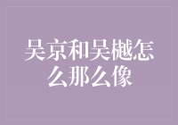 吴京和吴樾怎么那么像