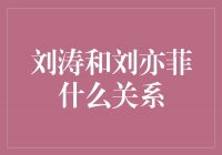 刘涛和刘亦菲：姐妹情深还是竞争对手？