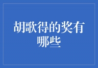 胡歌荣获多项殊荣，演绎演技高峰