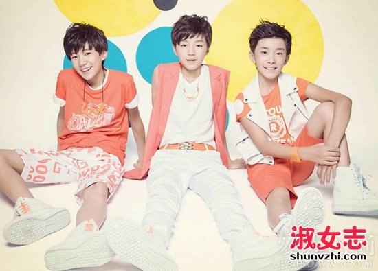 TFBOYS出道写真