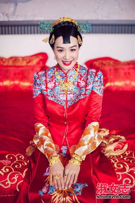 钟丽缇张伦硕大婚！婚纱也走美人鱼风格 钟丽缇张伦硕婚纱照