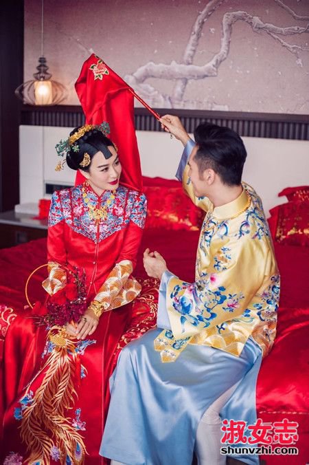 钟丽缇张伦硕大婚！婚纱也走美人鱼风格 钟丽缇张伦硕婚纱照